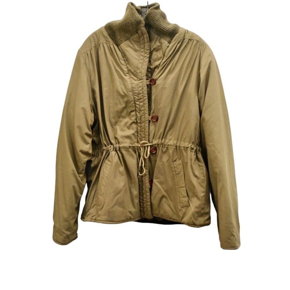 Women's Vintage Reversible Jacket Sweater Size L (see measurements)